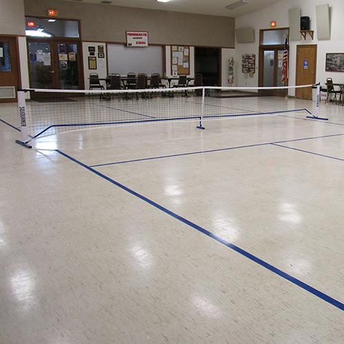 Pickleball court